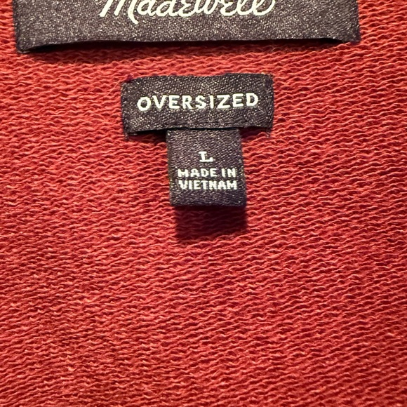 Madewell Corduroy Twill Oversized Shirt Jacket - Picture 3 of 4